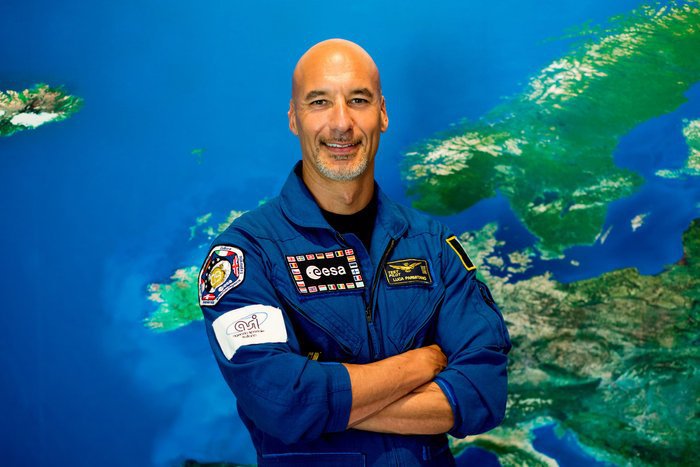 L’astronauta Luca Parmitano (fonte: ESA–Manuel Pedoussaut, 2016)